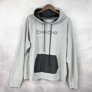 Bebe Sport Women Hoodie 3X  Athleisure Rhinestone Logo Street Urban Sporty Bling